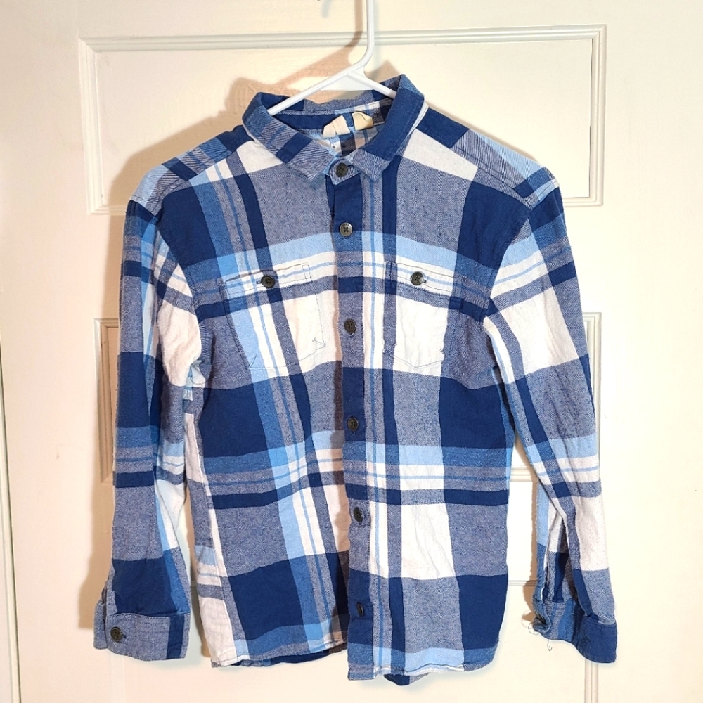 (5/$25) Roxy Girl Flannel - size 12 Largw - great condition!